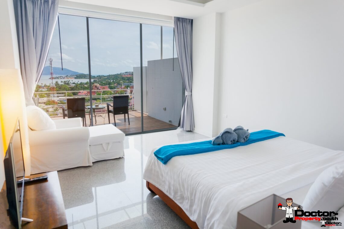 1-4 Bedroom Sea View Condo in Plai Laem, Koh Samui – For Sale